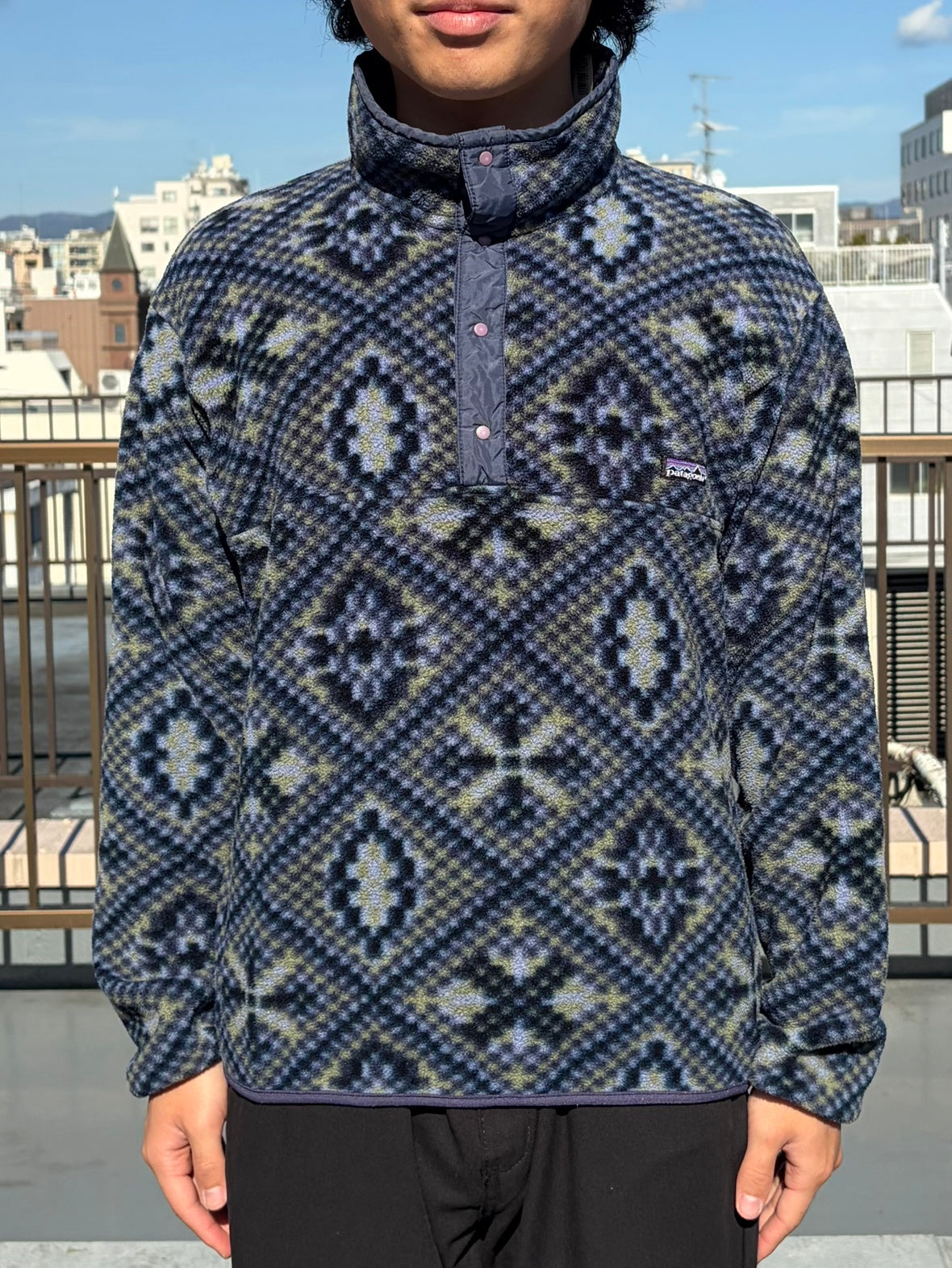 00's PATAGONIA「SYNCHILLA Snap-T 」USA製 フリースプルオーバー