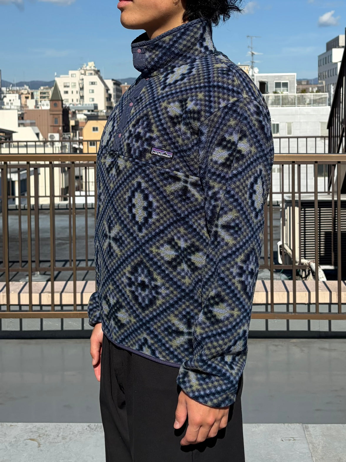 00's PATAGONIA「SYNCHILLA Snap-T 」USA製 フリースプルオーバー