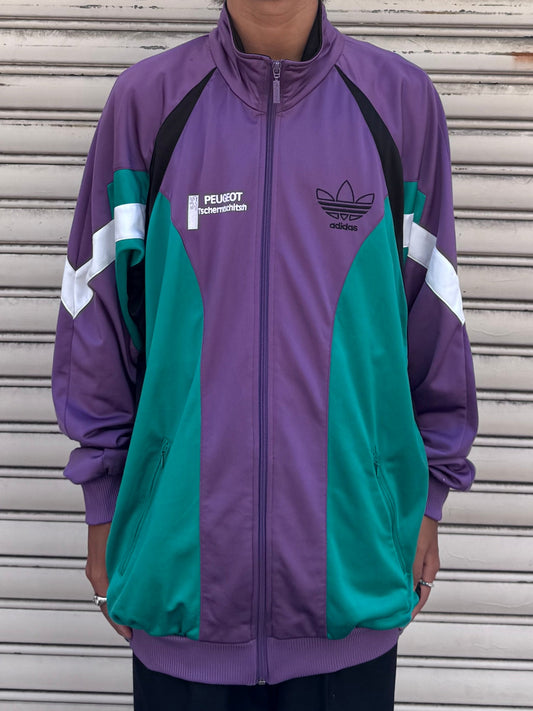 90's adidas「PEUGEOT」トラックジャケット