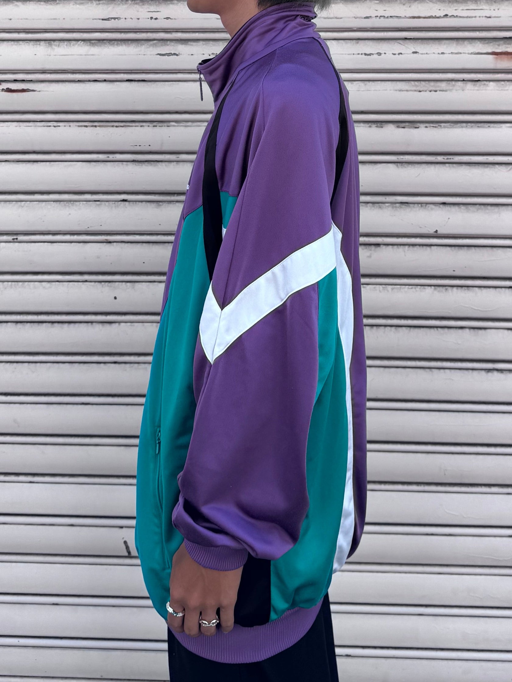 90's adidas「PEUGEOT」トラックジャケット