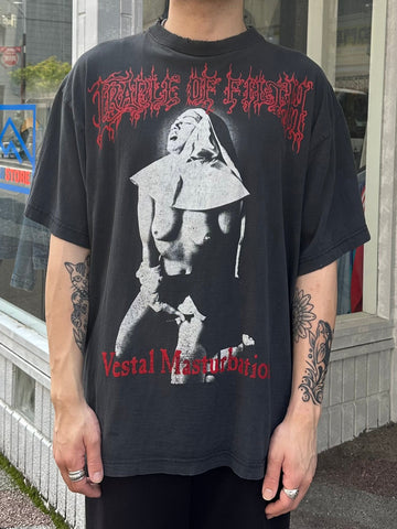 90's CLADLE OF FILTH 「vestal masturbation」バンドＴシャツ