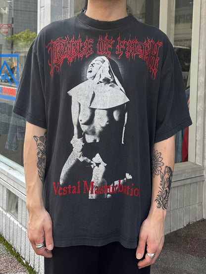 90's CLADLE OF FILTH 「vestal masturbation」バンドＴシャツ