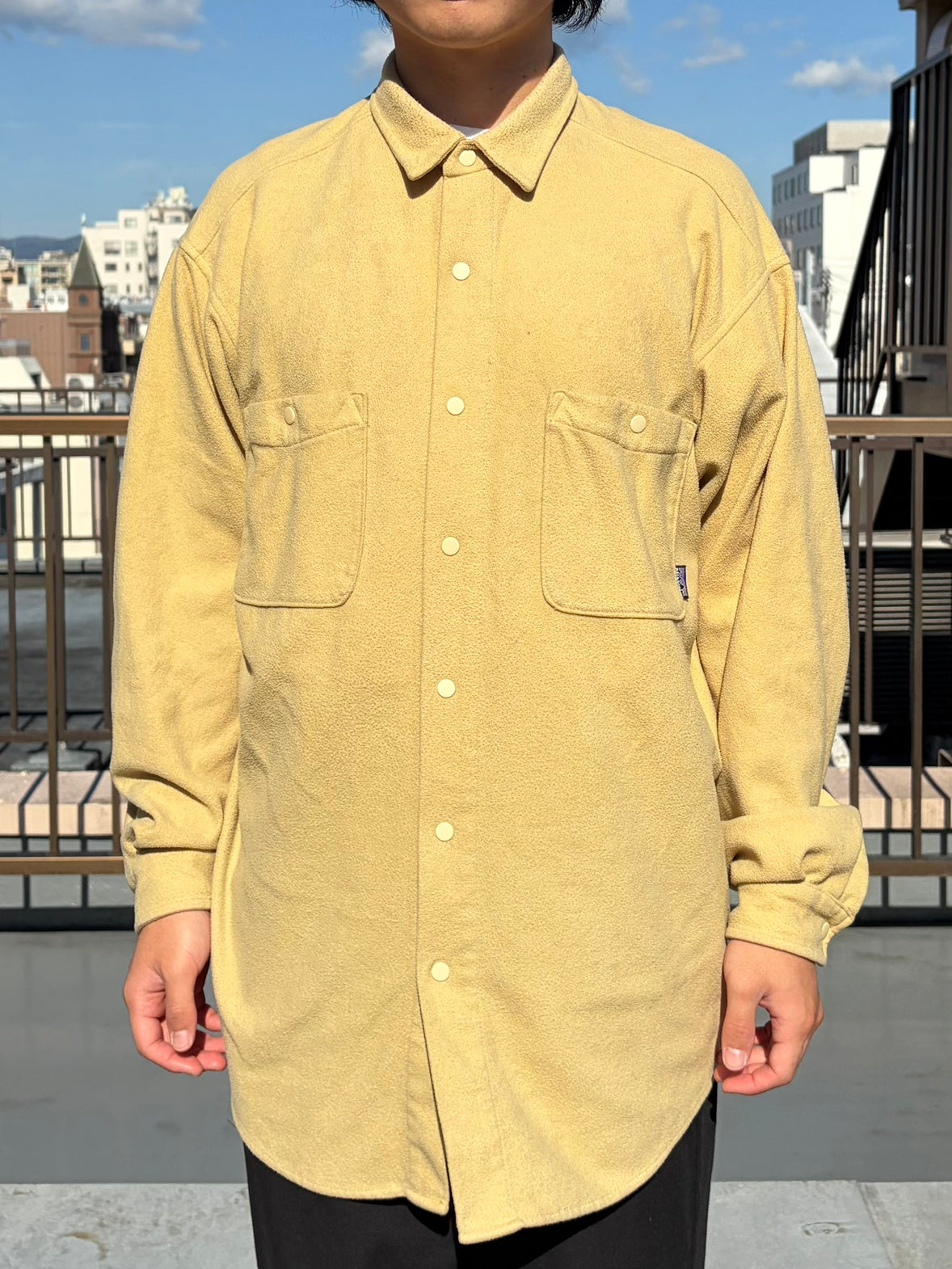 90's PATAGONIA USA製 フリースシャツ