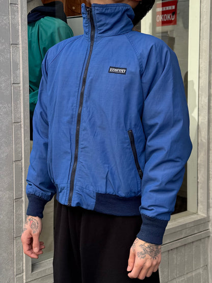 90's LANDS'END「Warm-up-Jacket」USA製 ナイロンジャケット　