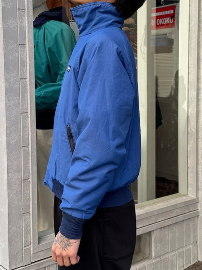 90's LANDS'END「Warm-up-Jacket」USA製 ナイロンジャケット　