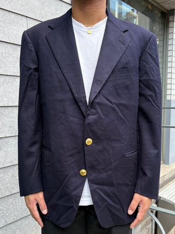 80's「RALPH LAUREN」USA製 ブレザー　紺ブレ