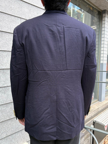 80's「RALPH LAUREN」USA製 ブレザー　紺ブレ