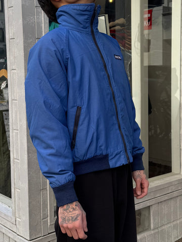 90's LANDS'END「Warm-up-Jacket」USA製 ナイロンジャケット　
