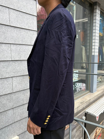 80's「RALPH LAUREN」USA製 ブレザー　紺ブレ