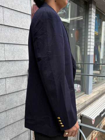 80's「RALPH LAUREN」USA製 ブレザー　紺ブレ