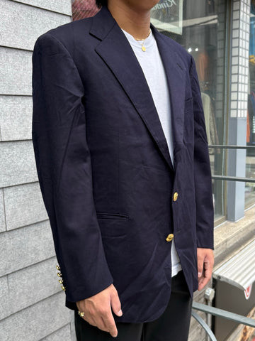 80's「RALPH LAUREN」USA製 ブレザー　紺ブレ
