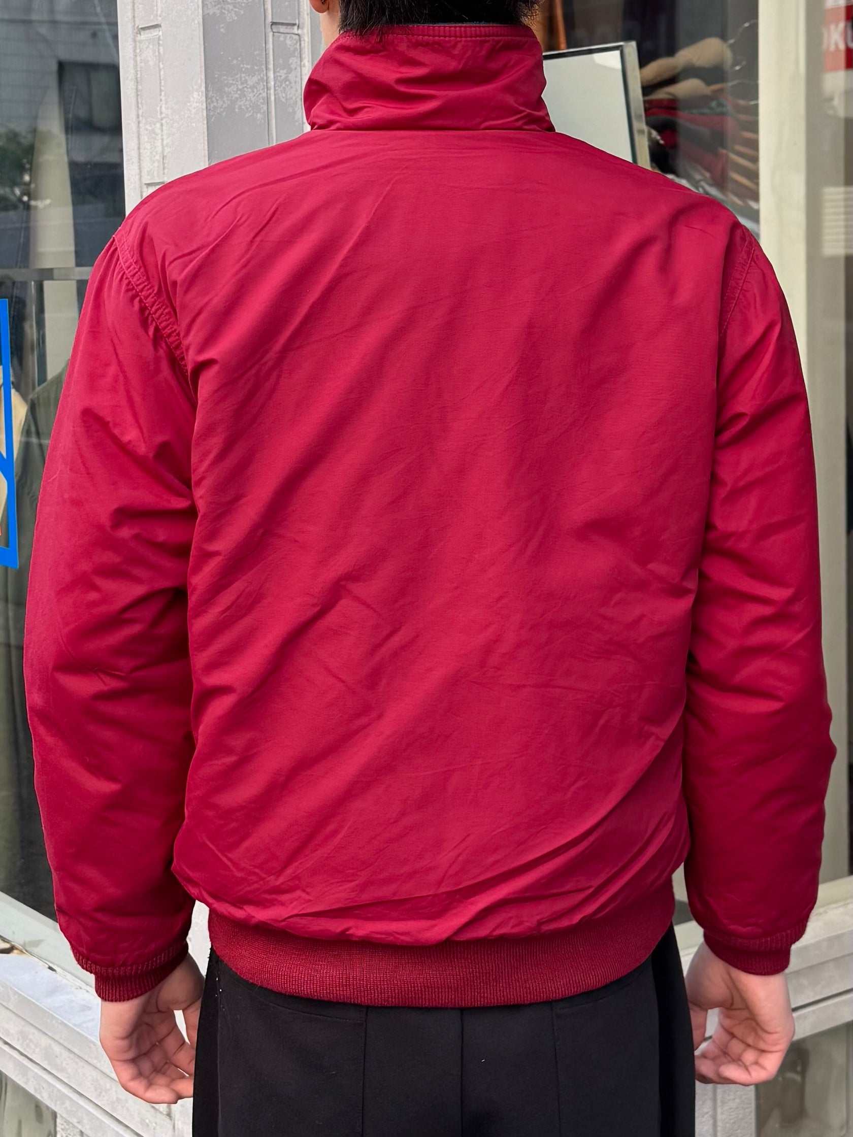 90's L.L.Bean「Warm-up-Jacket」ナイロンジャケット　