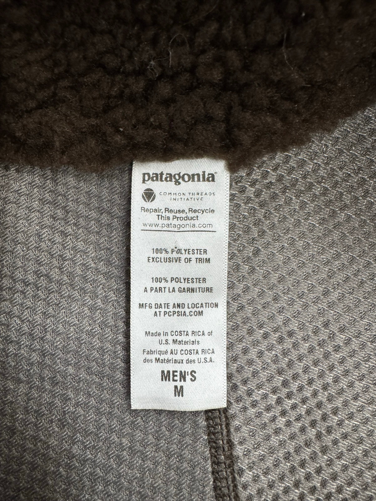 10's PATAGONIA 「RETRO-X」フリースジャケット