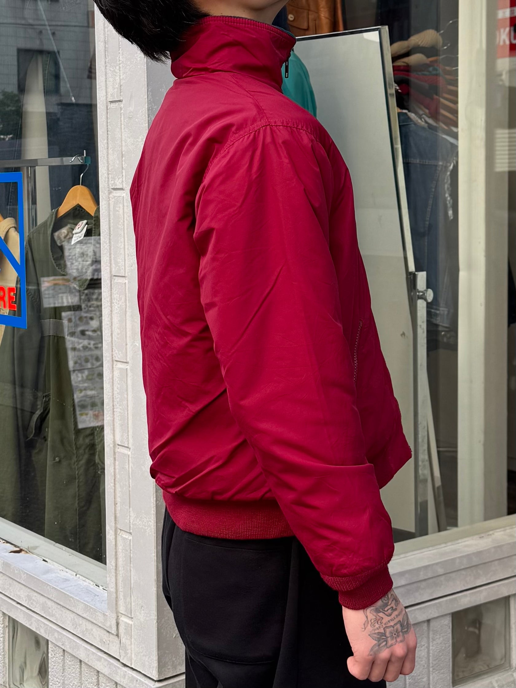 90's L.L.Bean「Warm-up-Jacket」ナイロンジャケット　