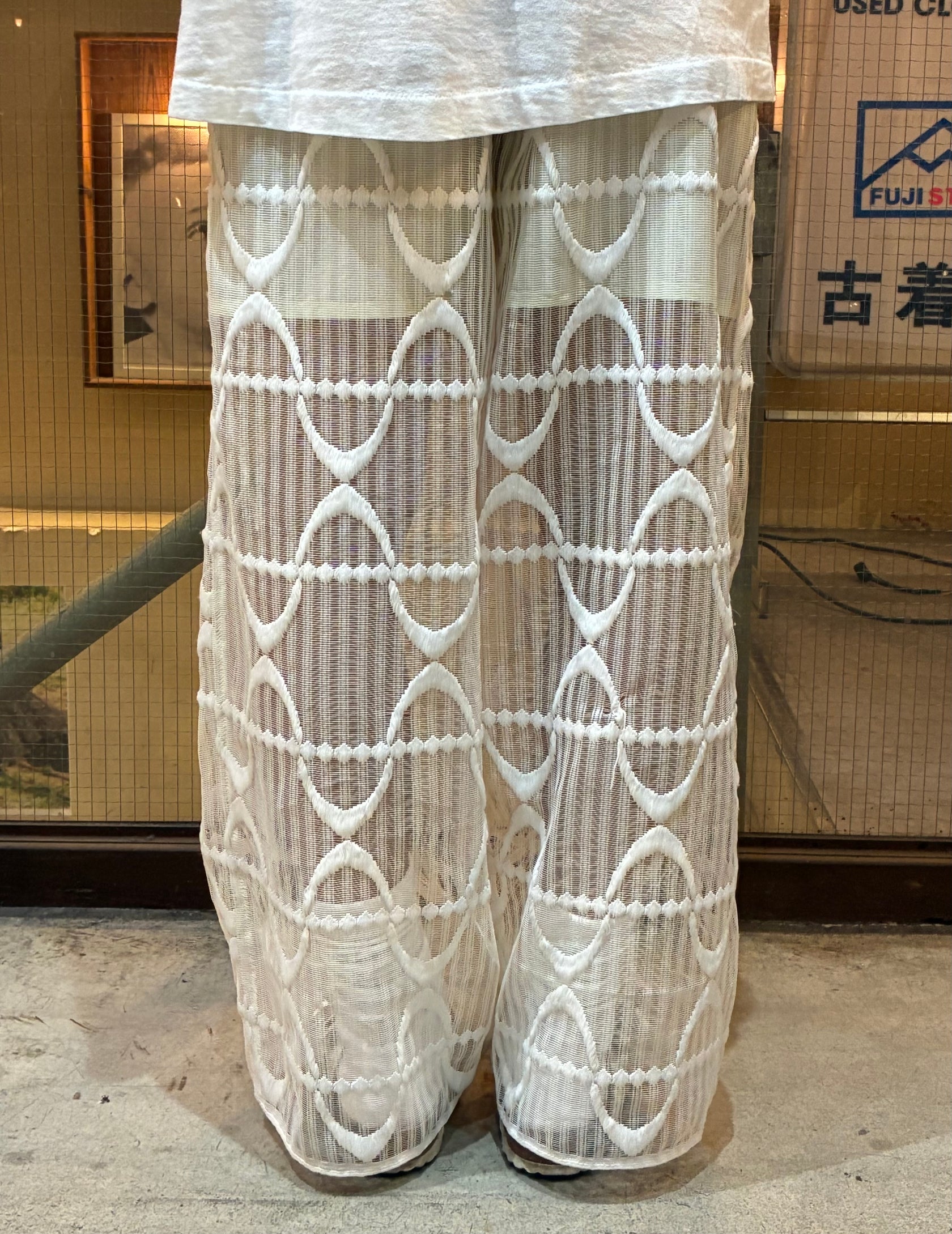 REMAKE LACE PANTS