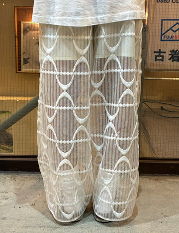 REMAKE LACE PANTS