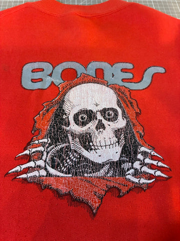 90's「BONES」USA製 クルーネックスウェット