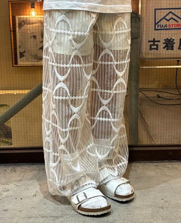 REMAKE LACE PANTS