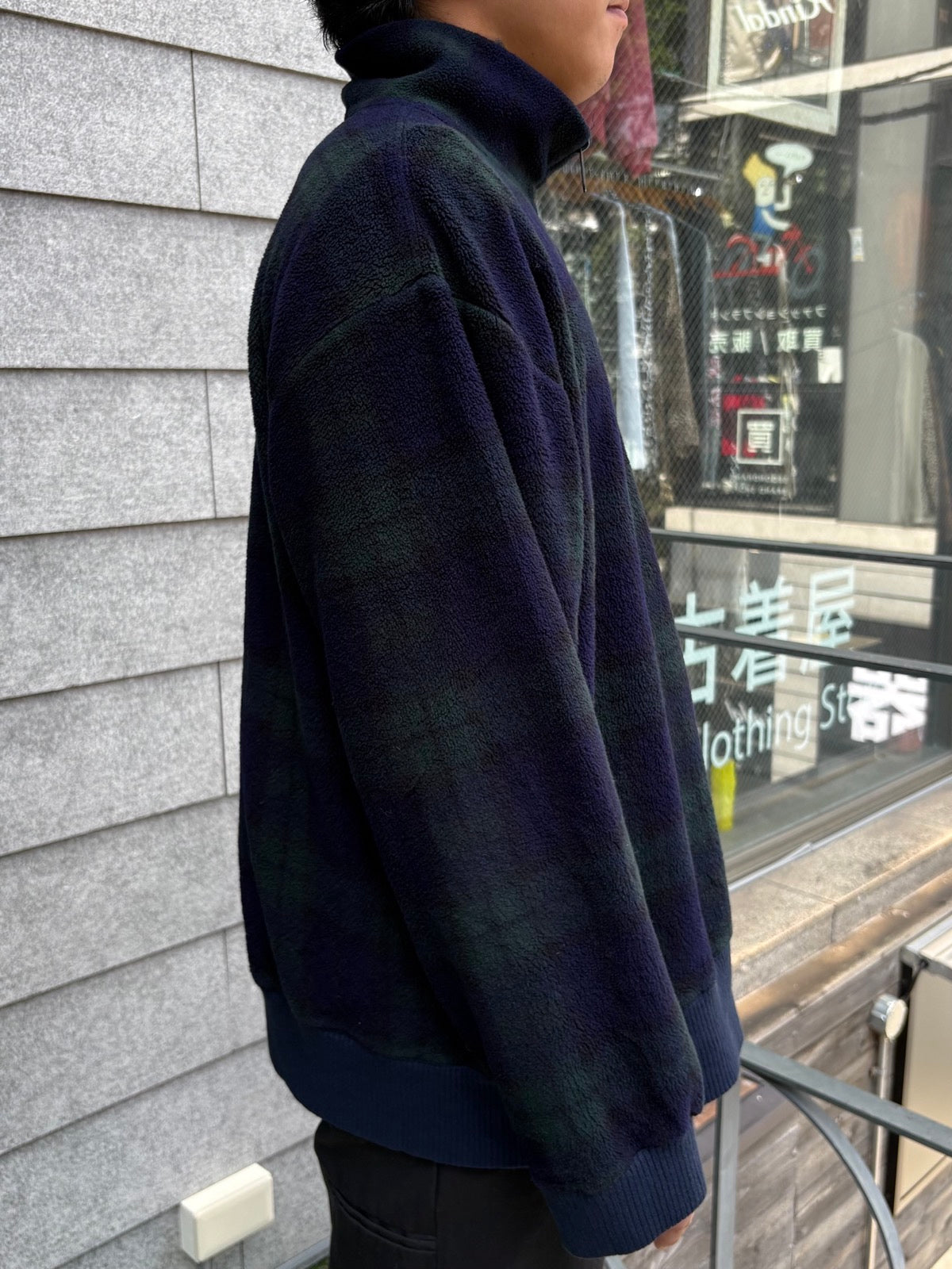 90's「RALPH LAUREN」フリースプルオーバー