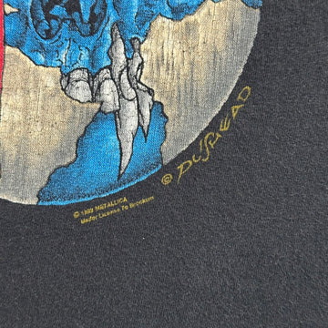 90's METALLICA 「NO WHERE ELSE TO ROAM」バンドＴシャツ