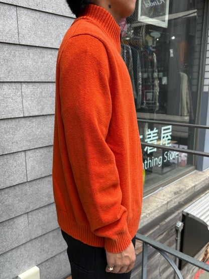 00's「RALPH LAUREN」ハーフジップニット
