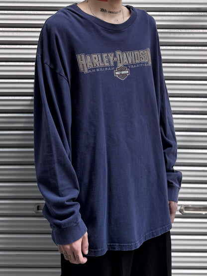 00's Harley Davidson「INDIANAPOLIS」ハーレーTシャツ