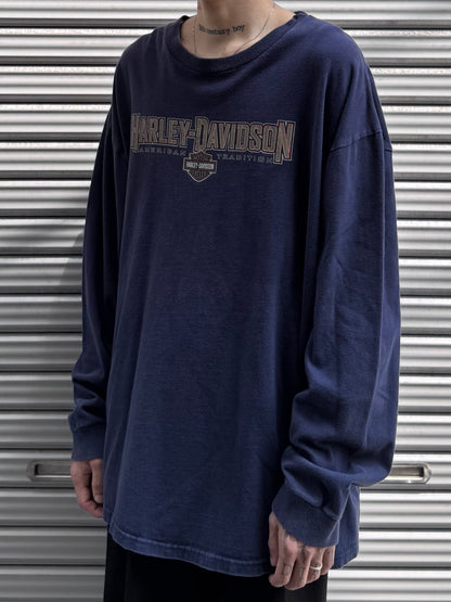 00's Harley Davidson「INDIANAPOLIS」ハーレーTシャツ