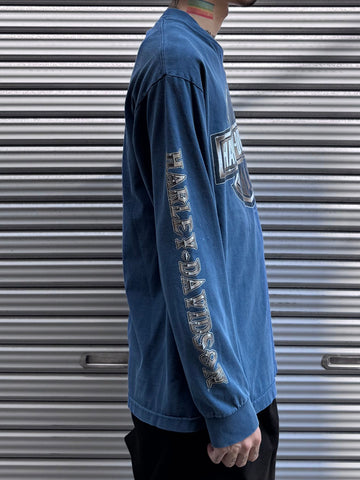 00's Harley Davidson「Bar&Shield」ハーレーTシャツ