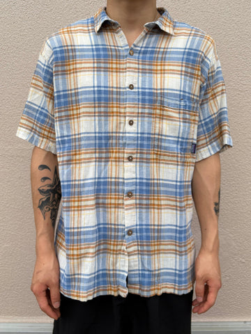 00's PATAGONIA「A/C Seersucker　Shirt」半袖シャツ
