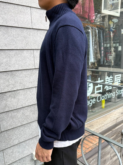 90's「RALPH LAUREN」ハーフジップニット