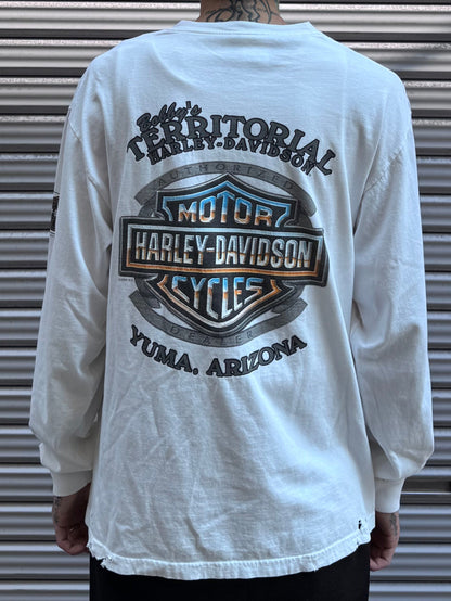 00's Harley Davidson「Bar&Shield」ハーレーTシャツ