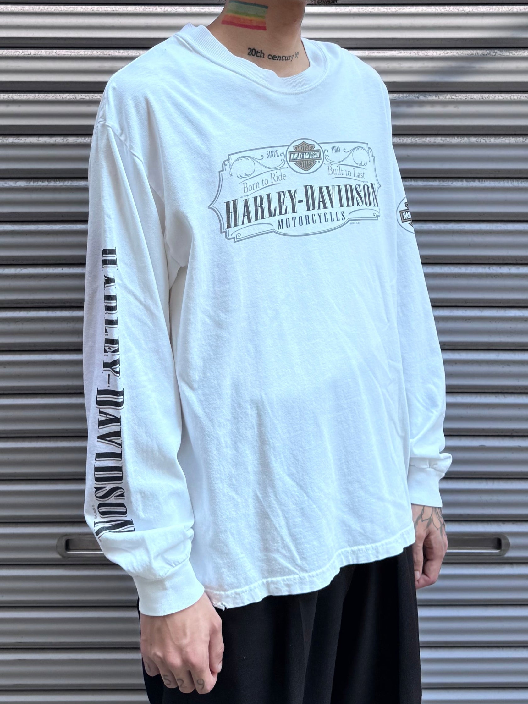 00's Harley Davidson「Bar&Shield」ハーレーTシャツ