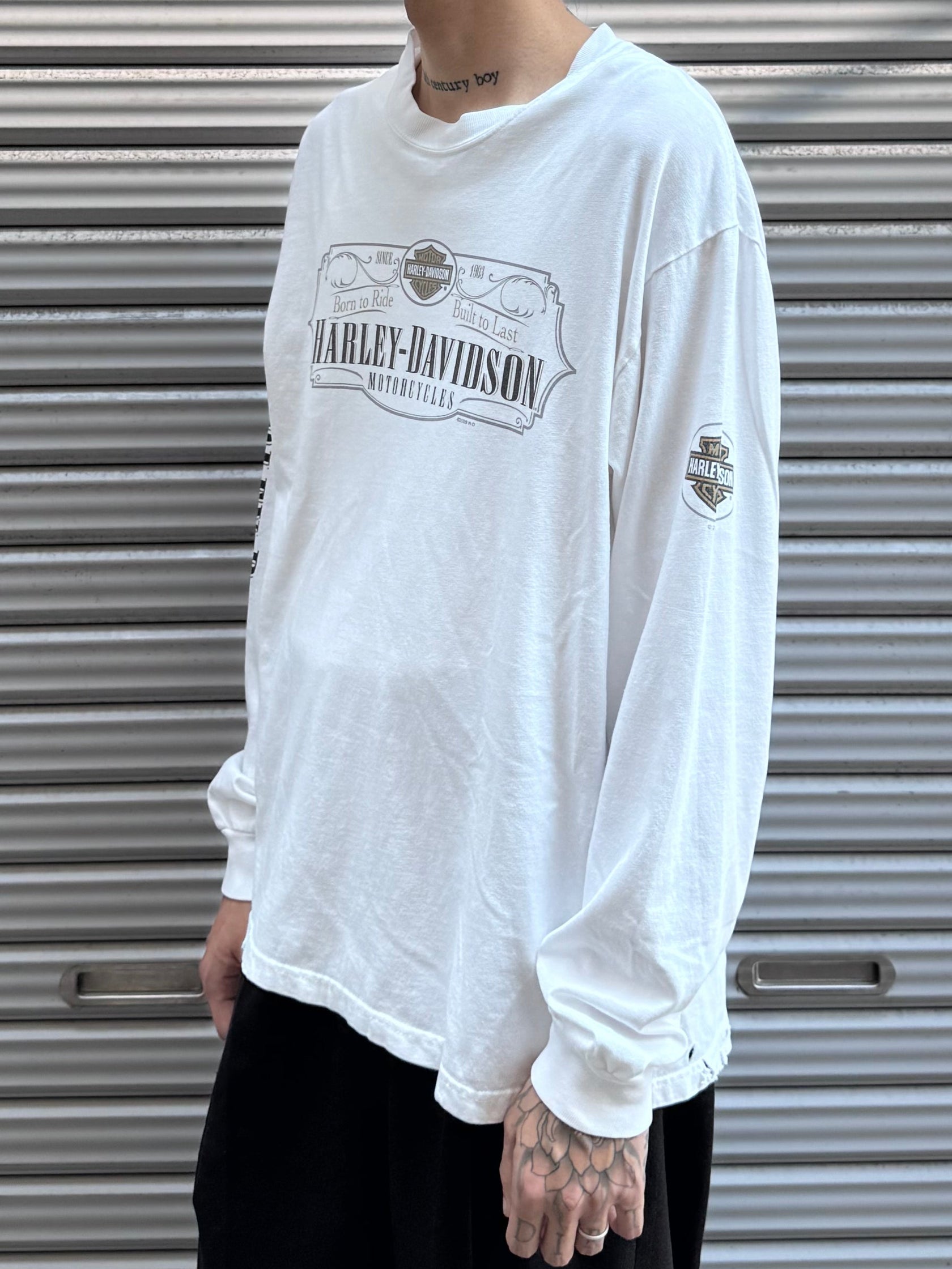 00's Harley Davidson「Bar&Shield」ハーレーTシャツ