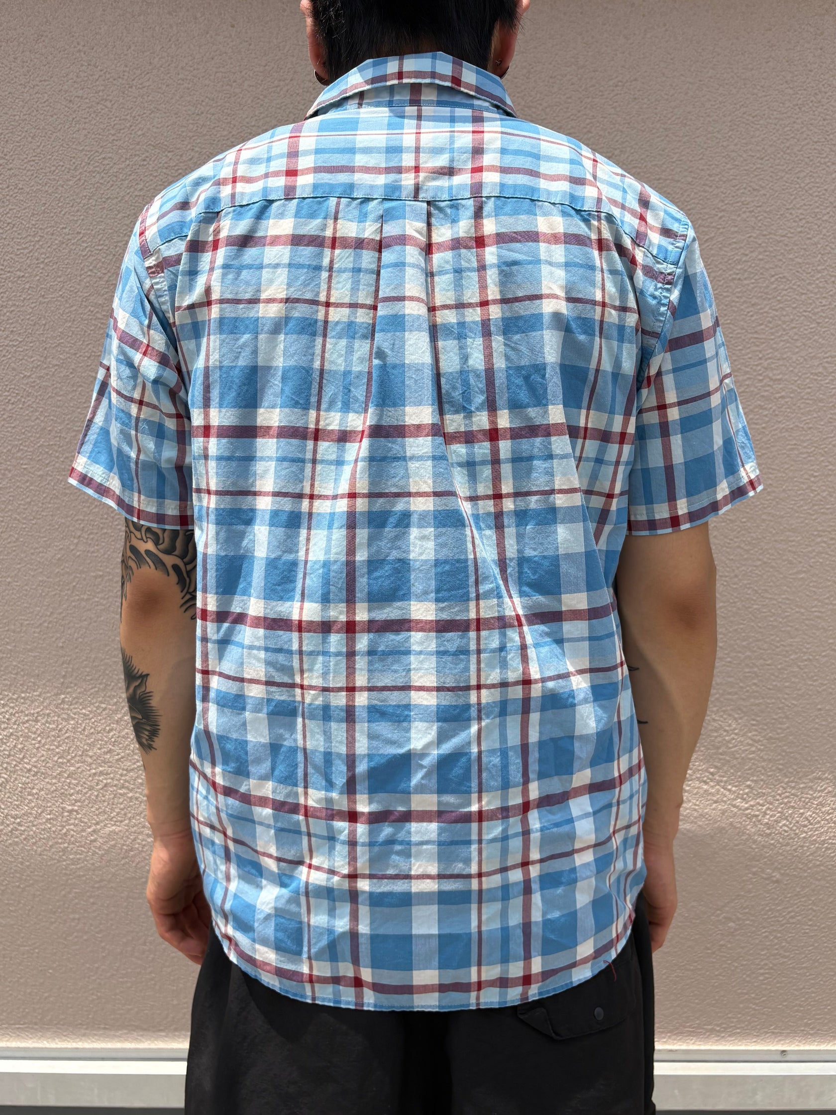00's PATAGONIA「Madras Check Shirt」半袖シャツ