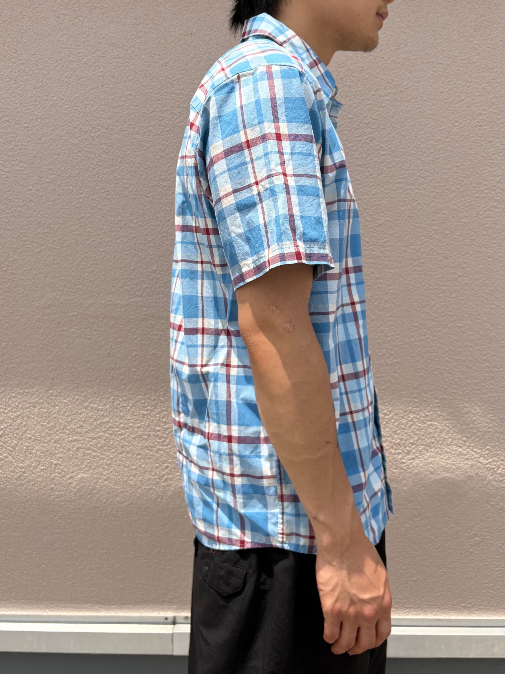 00's PATAGONIA「Madras Check Shirt」半袖シャツ