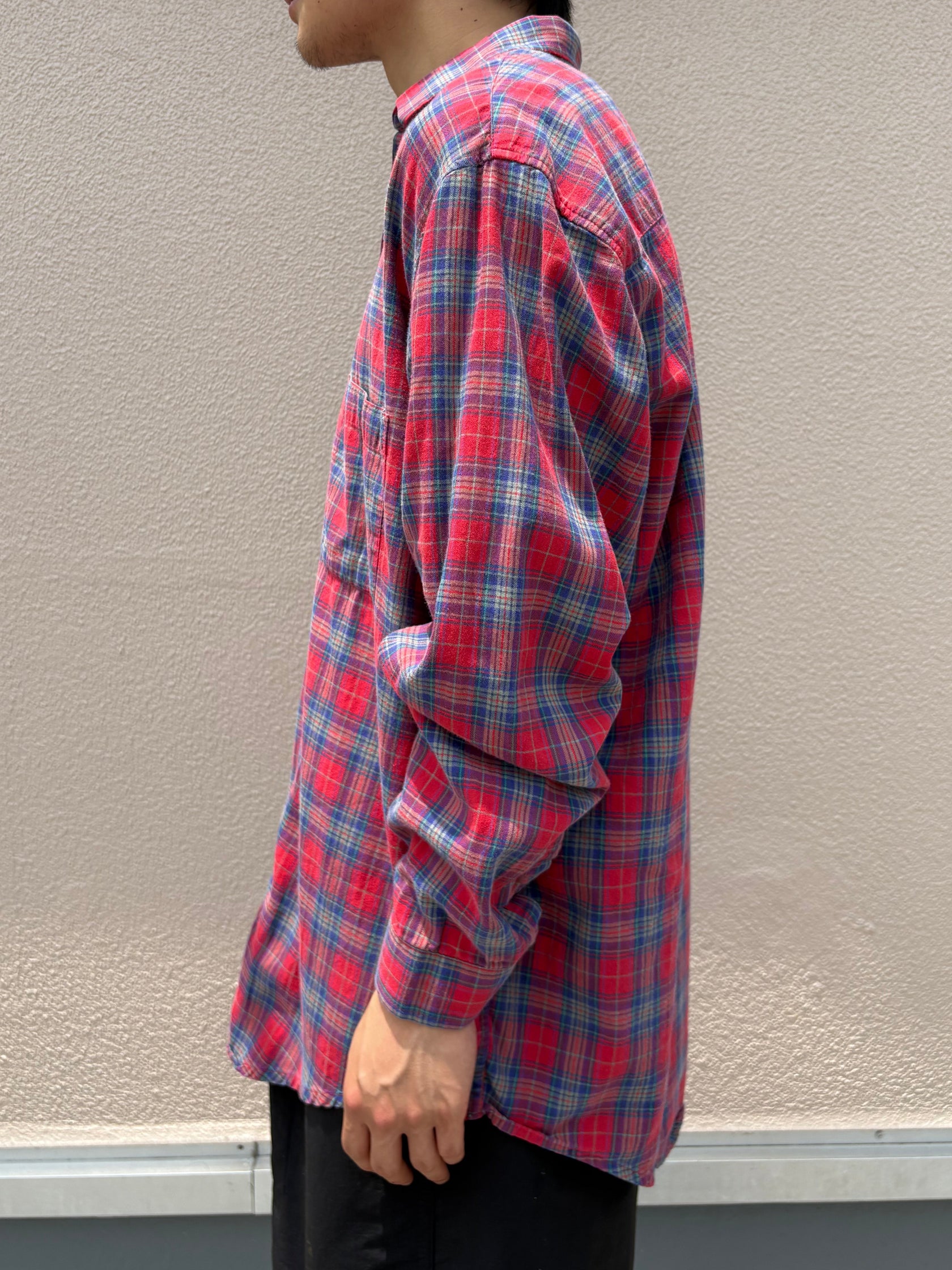 90's PATAGONIA「Organic Cotton Check Shirt」長袖シャツ