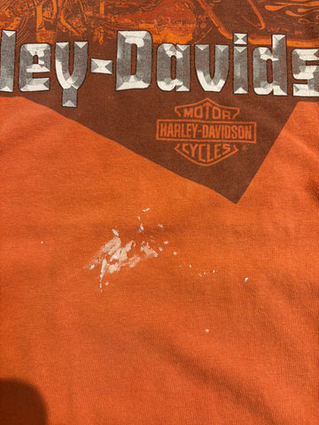00's HARLEY-DAVIDSON「Space Coast Florida」USA製 ハーレーTシャツ