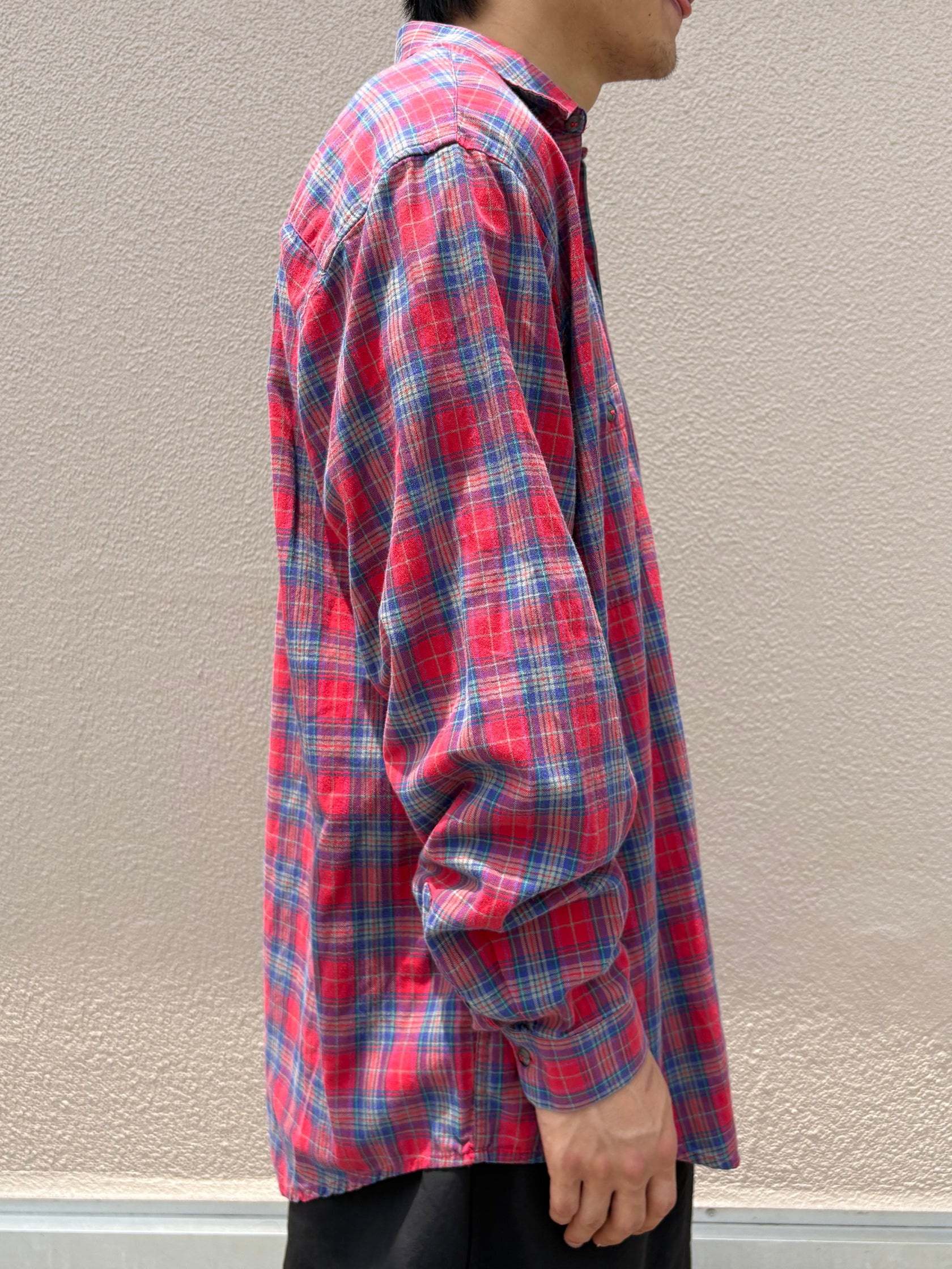 90's PATAGONIA「Organic Cotton Check Shirt」長袖シャツ