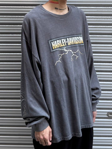 00's Harley Davidson「Thunder」ハーレーTシャツ