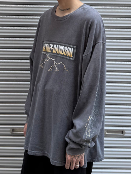 00's Harley Davidson「Thunder」ハーレーTシャツ