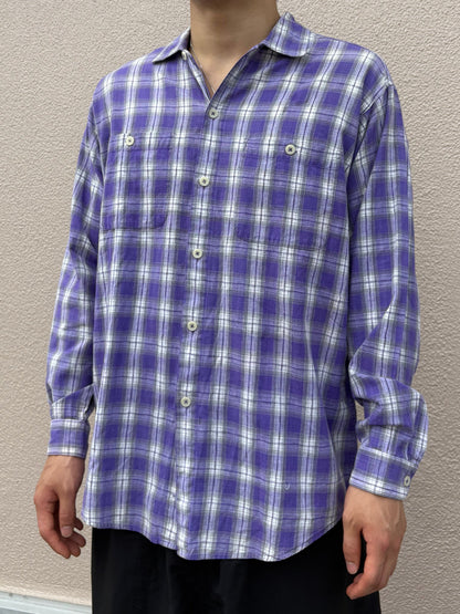 90's PATAGONIA「Shadow Check Ombre Shirt」長袖シャツ