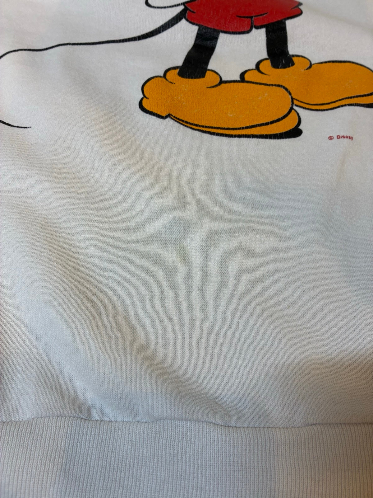 90's Disney「USA製」mickey mouse スウェット