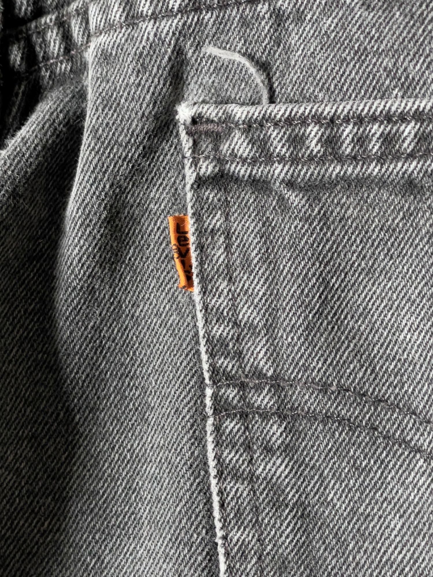 90's「Levi’s 550」USA製 ブラックデニム