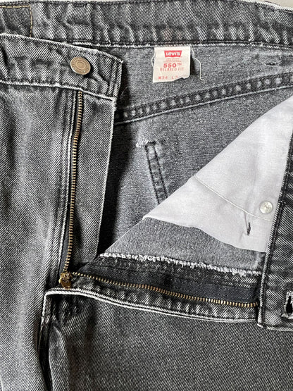90's「Levi’s 550」USA製 ブラックデニム
