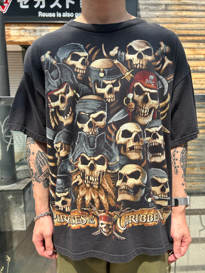 00's「Pirates of the Caribbean」ムービー Tシャツ