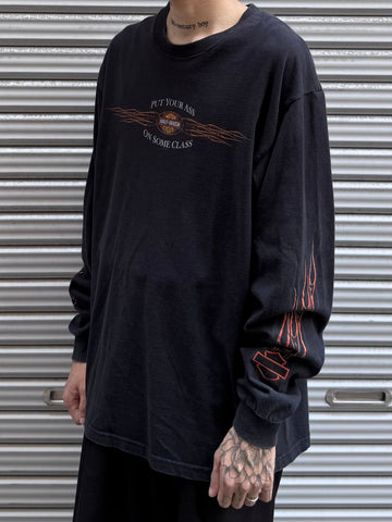 00's Harley Davidson「OZARK」ハーレーTシャツ