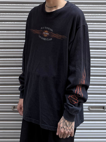 00's Harley Davidson「OZARK」ハーレーTシャツ