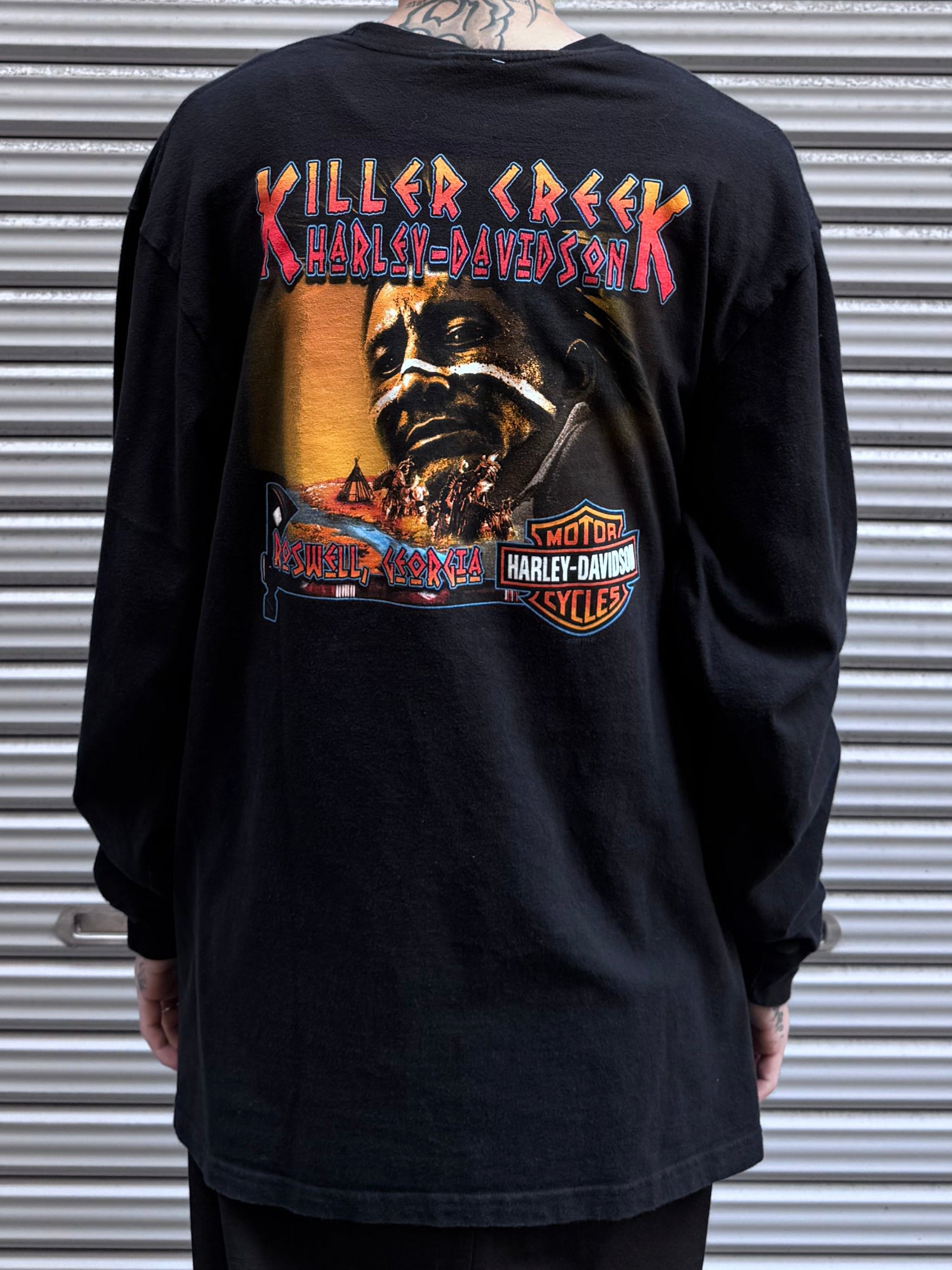 00's Harley Davidson 「KILLER CREEK」ハーレーTシャツ