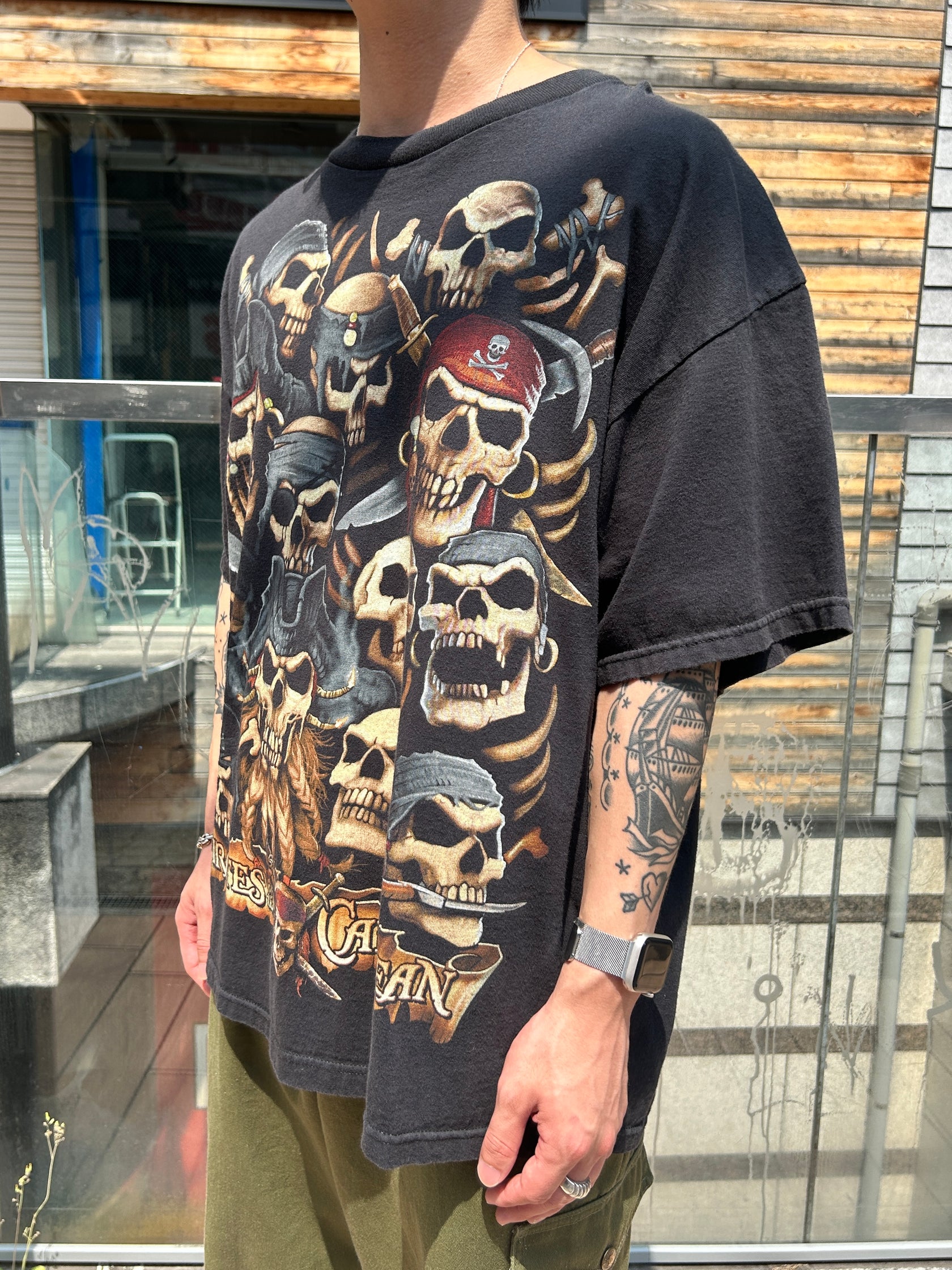 00's「Pirates of the Caribbean」ムービー Tシャツ