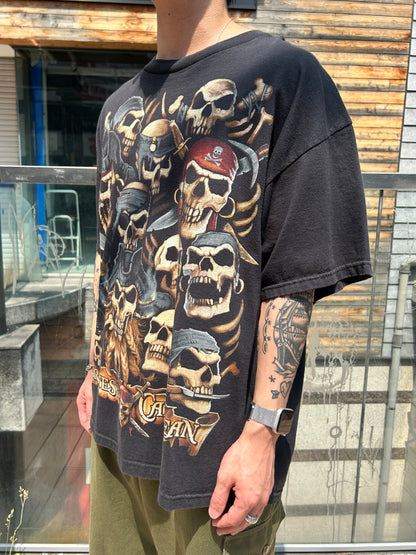00's「Pirates of the Caribbean」ムービー Tシャツ